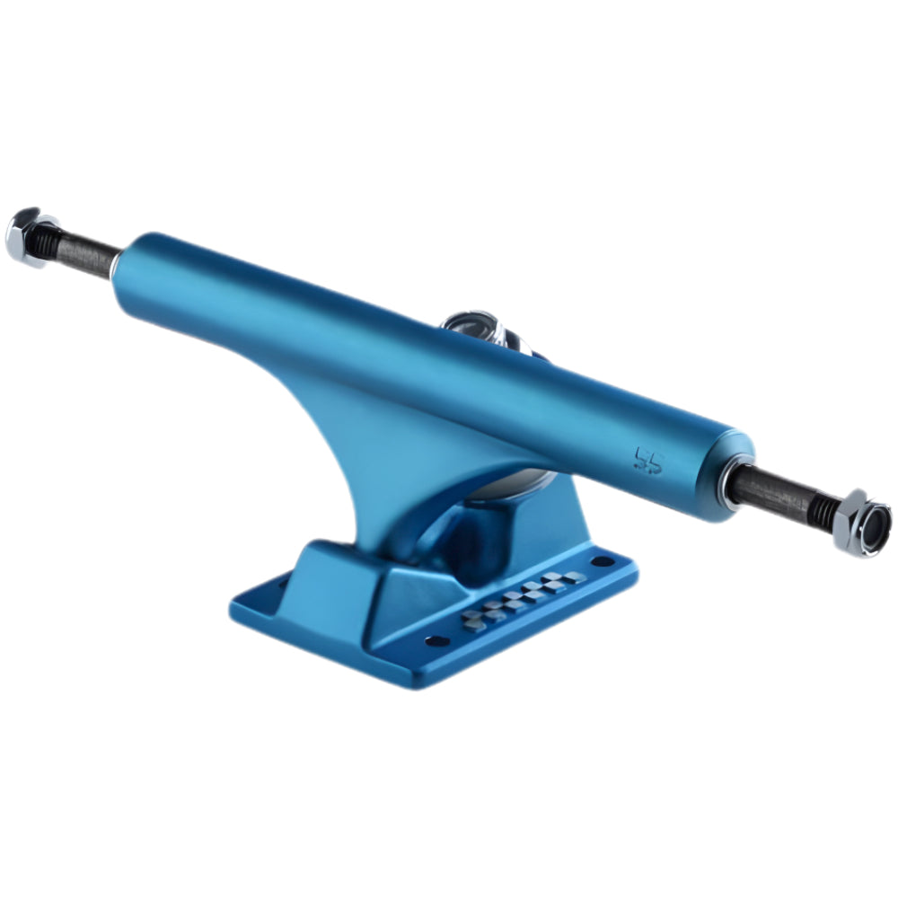 Ace Classic Sapphire Blue Skateboard Trucks Angle Outside View