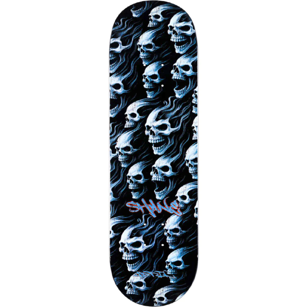April Shane O'Neil FULL Dead Black Dip 8.5 - Skateboard Deck