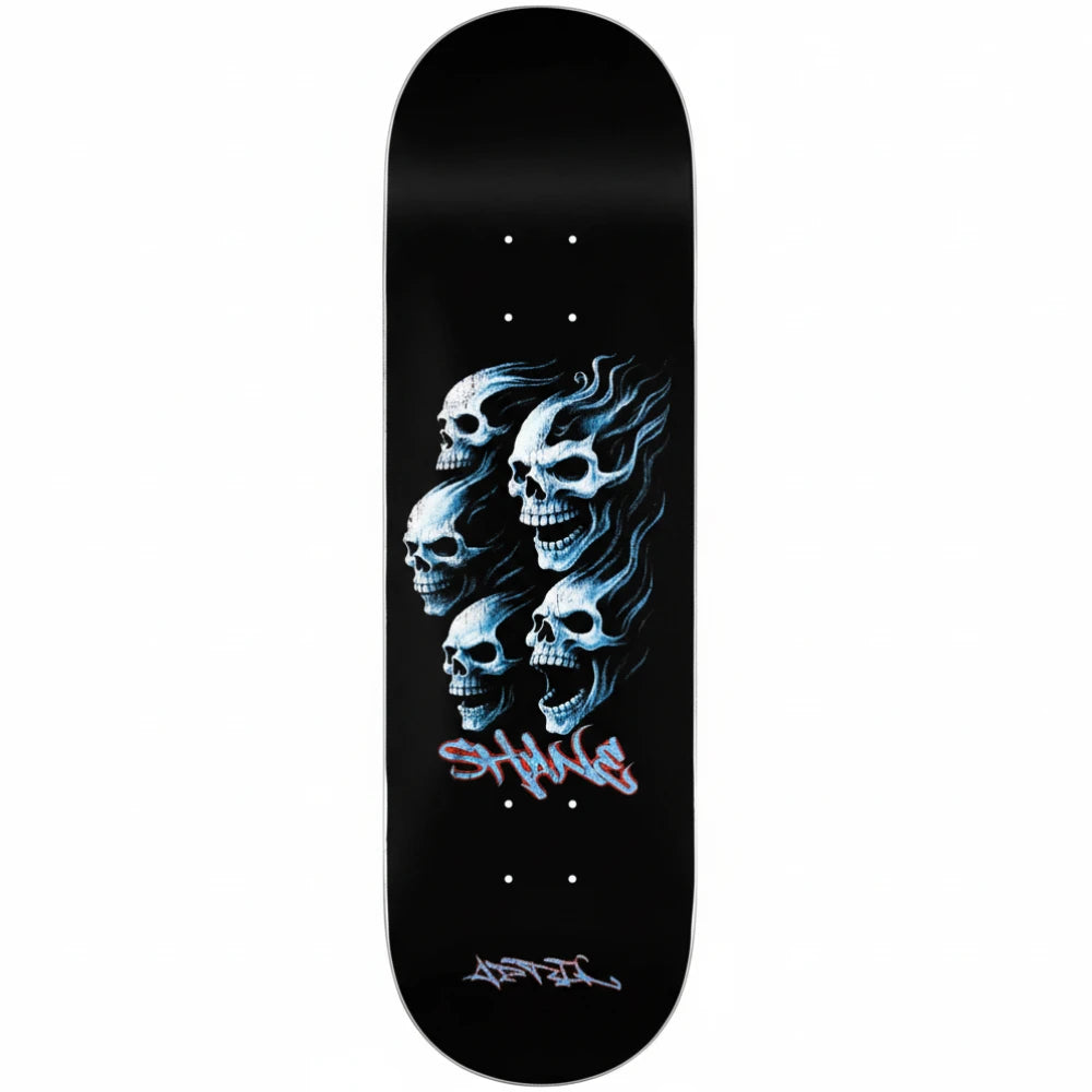 April Shane O'Neil Dead Black Dip 8.25 - Skateboard Deck