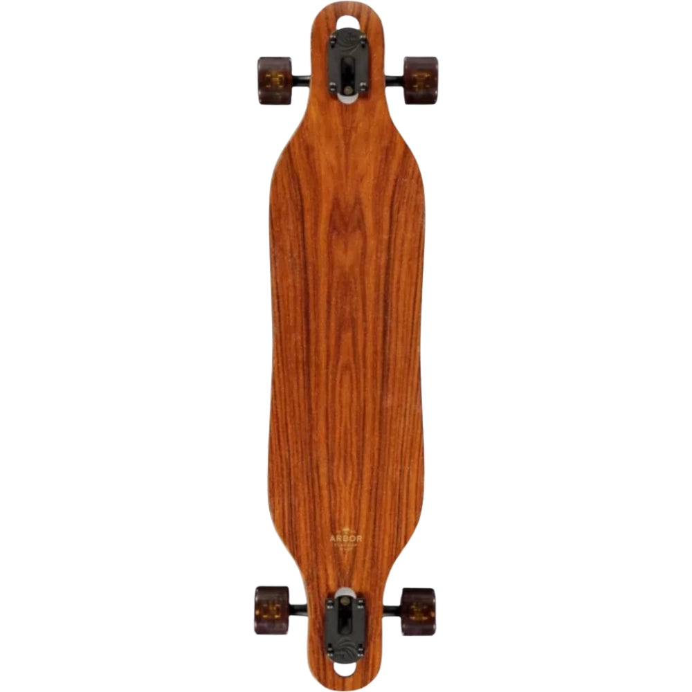 Arbor Drop Thru Flagship Axis 37in Longboard Complete Top View