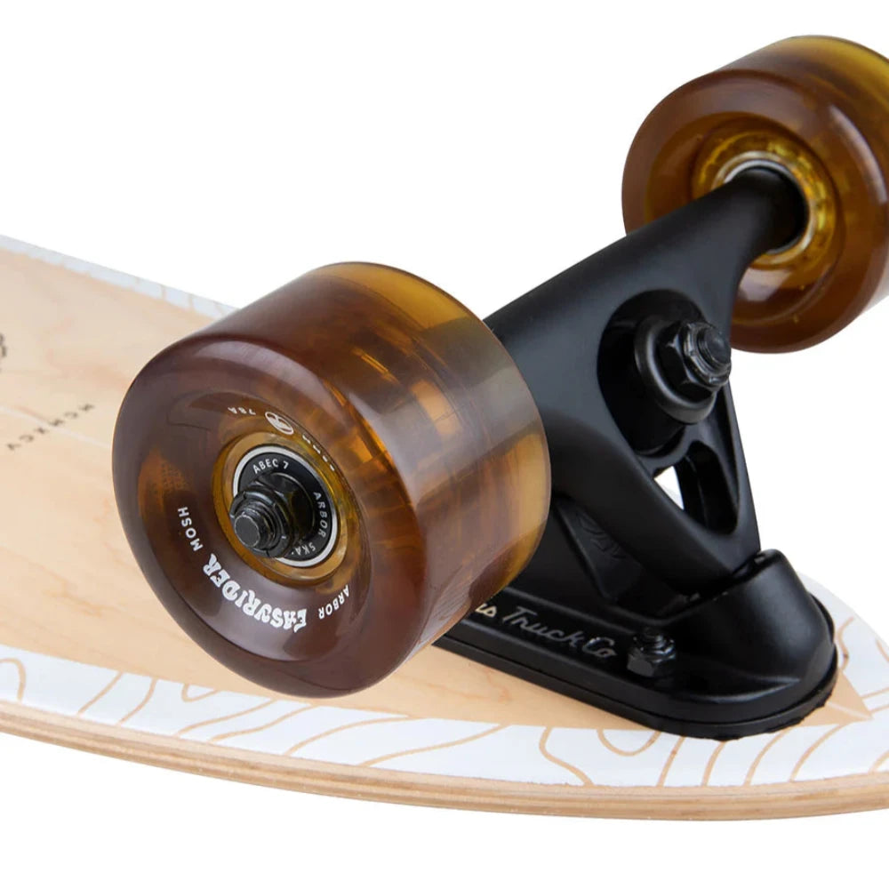 Arbor Groundswell Fish 37in Longboard Complete Close Up