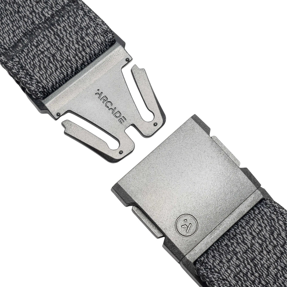 Arcade Atlas Belt Heather Black Buckle Open