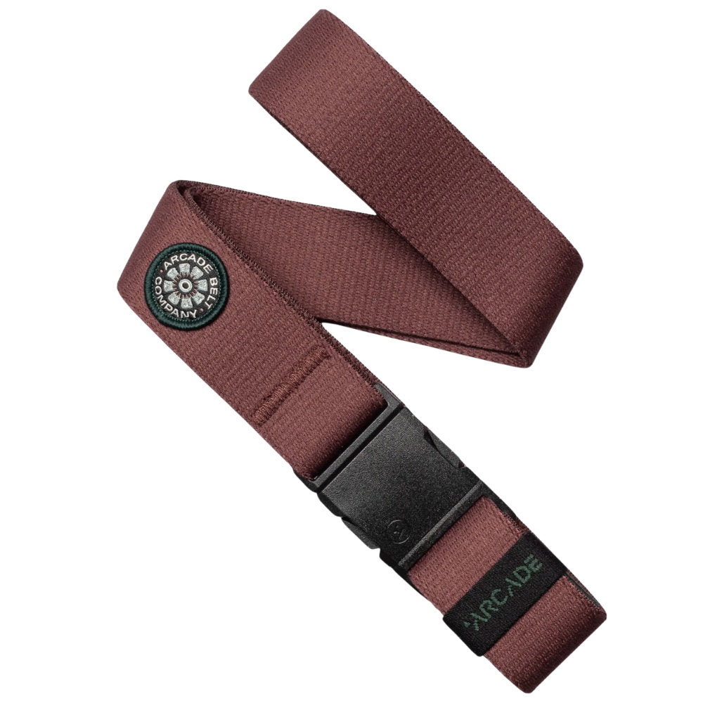 Arcade Belt Co. Slim Youth Belt Burgundy