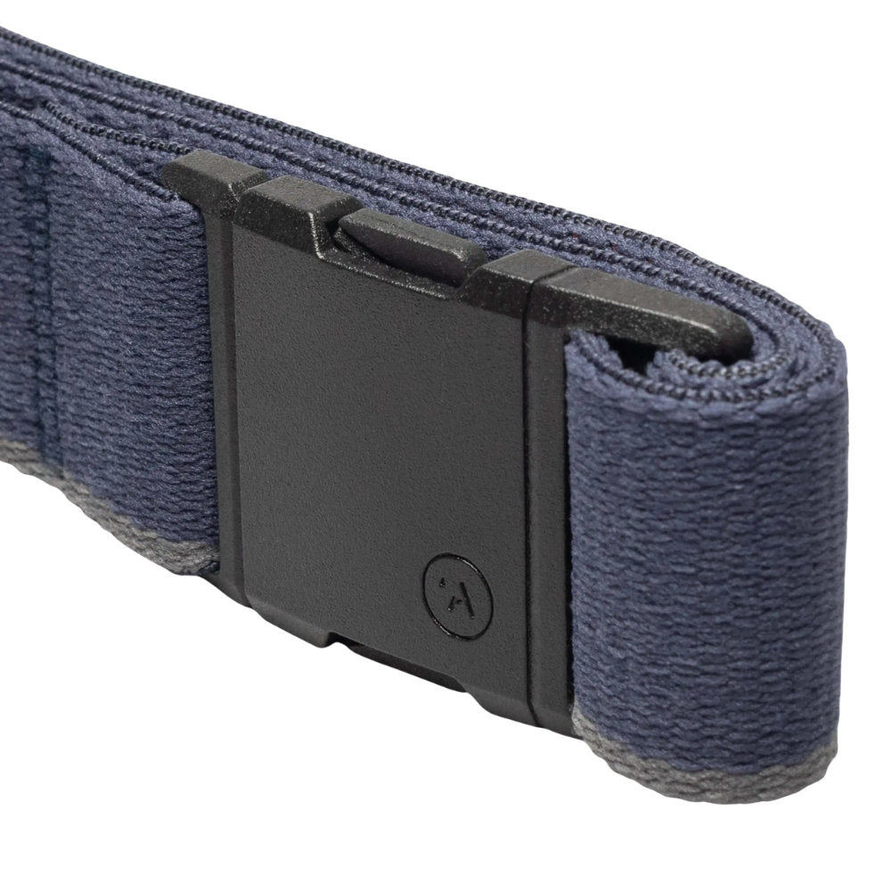 Arcade Blackwood Slim Youth Belt Navy Flame Buckle