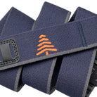 Arcade Blackwood Slim Youth Belt Navy Flame Close Up