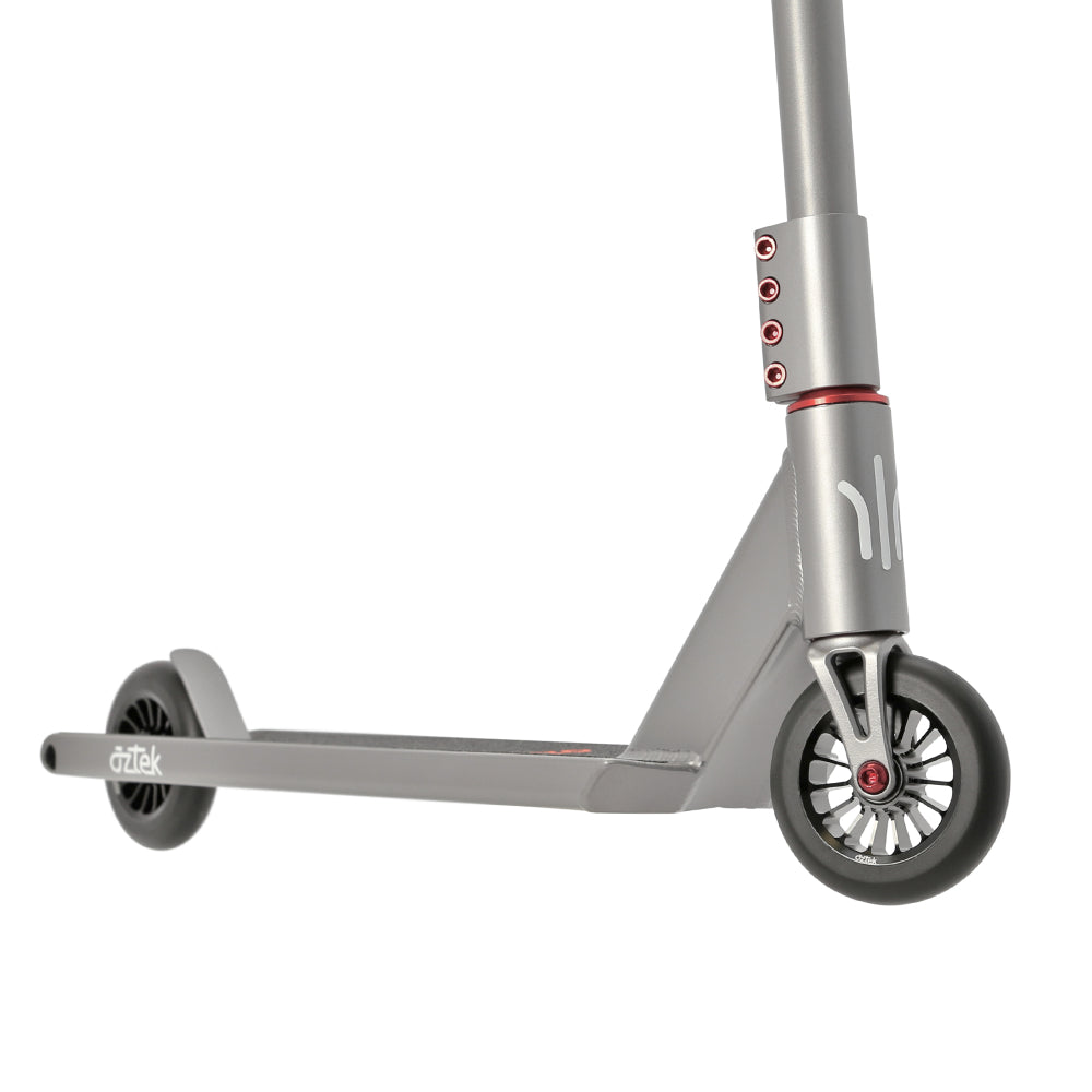 Aztek Architect Street Freestyle Scooter Complete 2024 Space Gray forged Steel Fork and new integrated headset