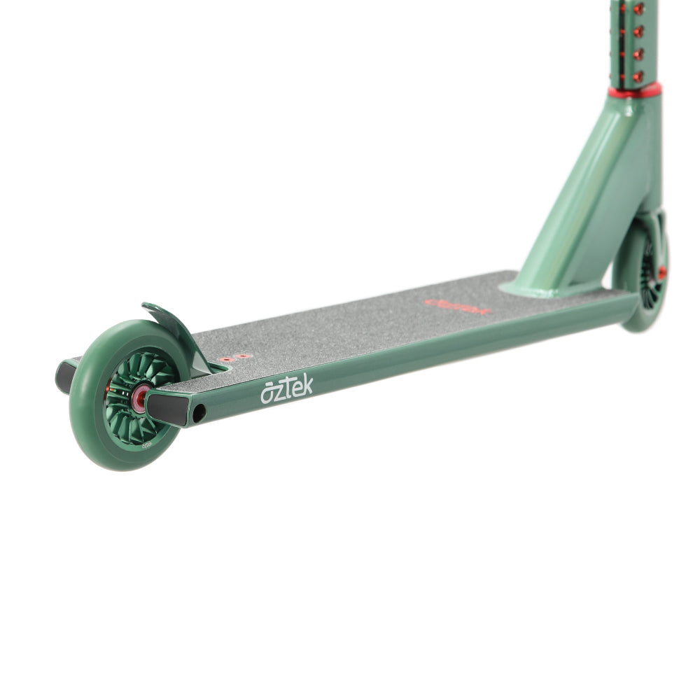 Aztek Architect 2026 Scooter Complete Sage Green Back View Close Up