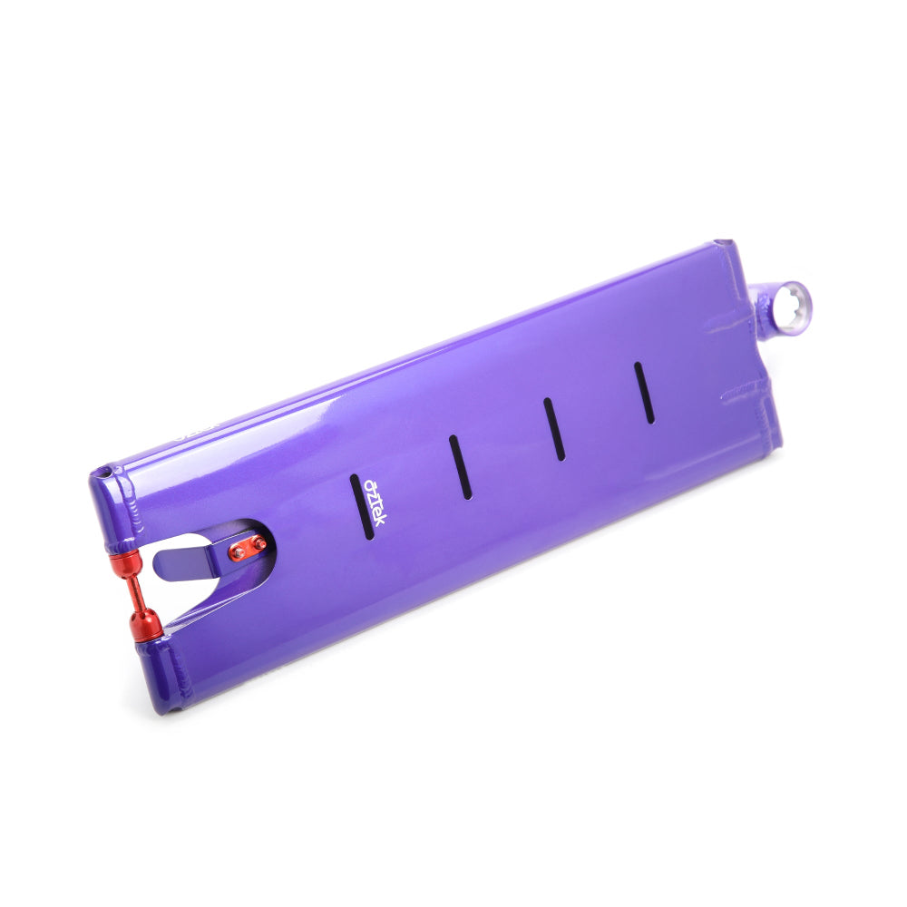 Aztek Europa 2 2026 7in Street Scooter Deck Sage Viola Purple Bottom Back