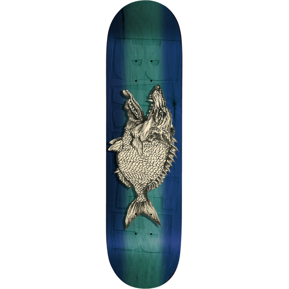 Baker Jacopo Dimensions 8.0 Skateboard Deck Bottom Design with embossed logo