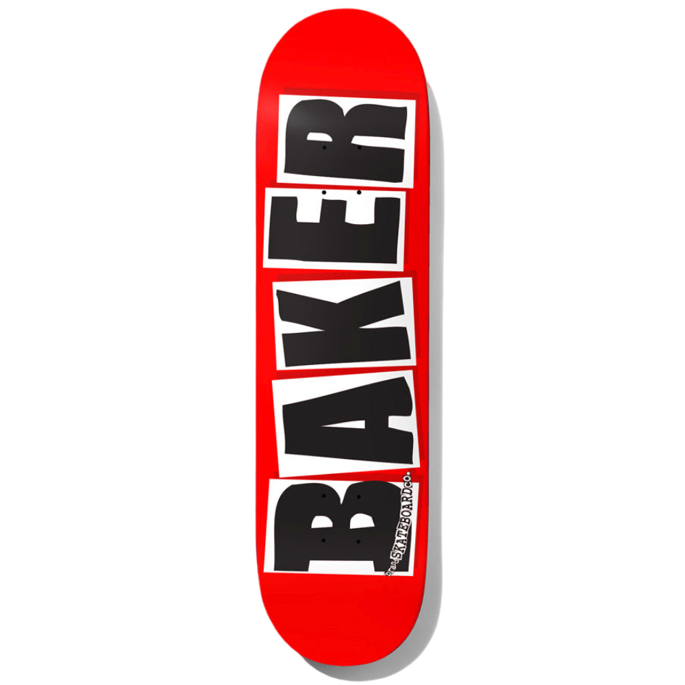 Baker Brand Logo Black Red 8.38 - Skateboard Deck