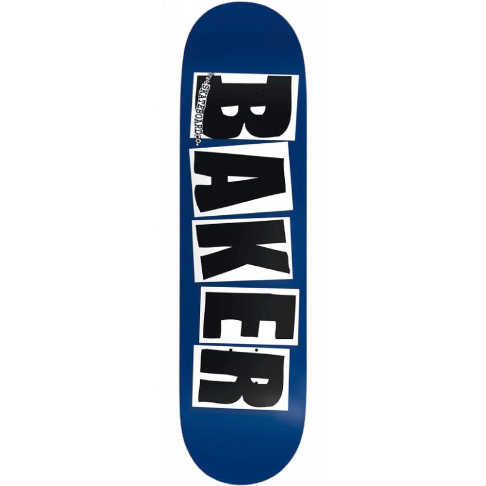 Baker Brand Logo Black / Navy Skateboard Deck