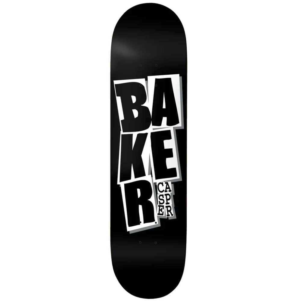 Baker CB Stacked Black B2 8.5 - Skateboard Deck