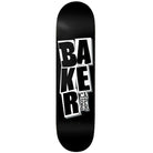 Baker CB Stacked Black B2 8.5 - Skateboard Deck