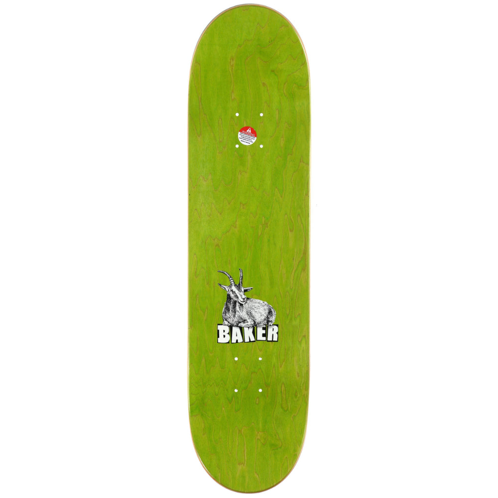 Baker Elisa Steamer Thrasher 8.25 - Skateboard Deck Top Design