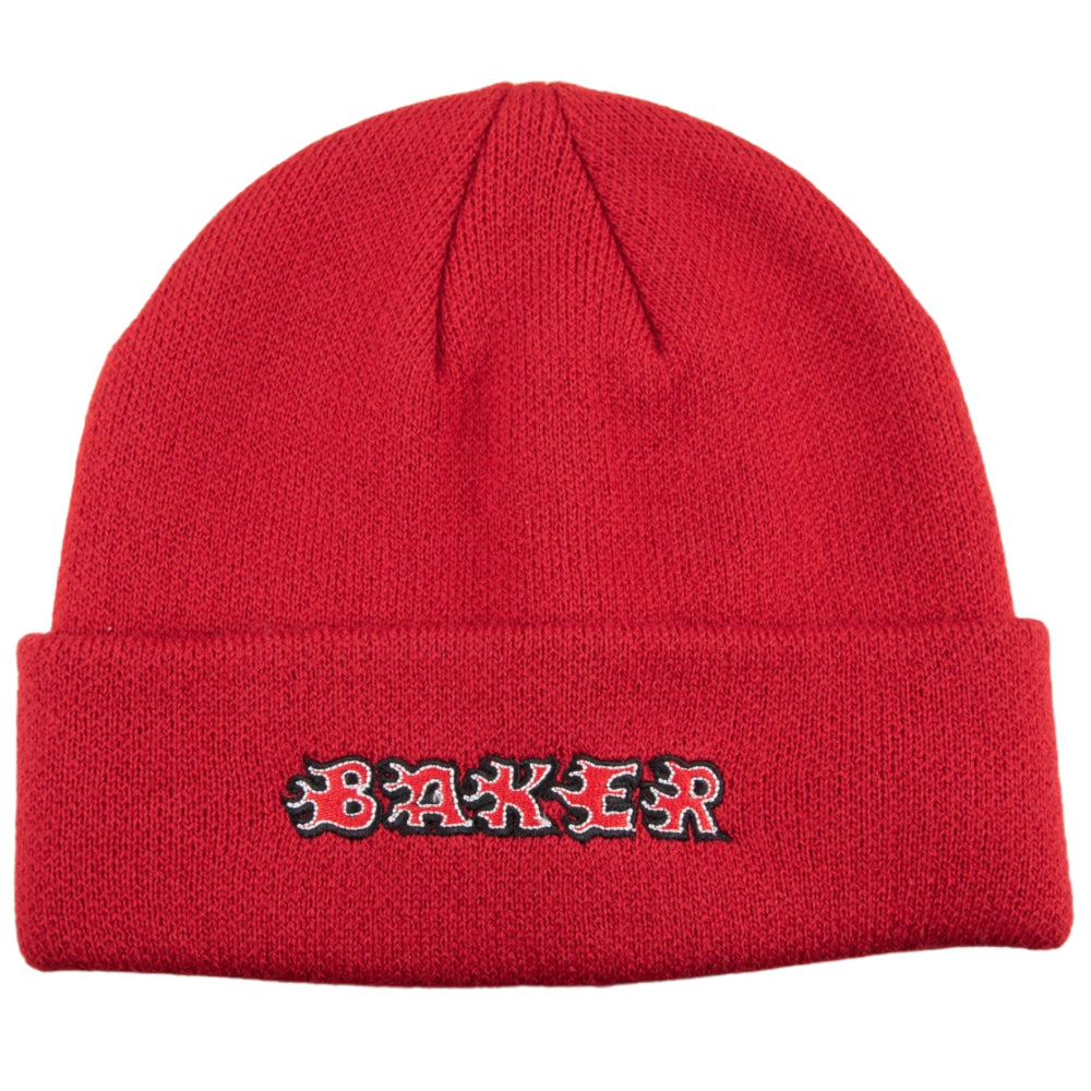 Baker Flames Beanie Red