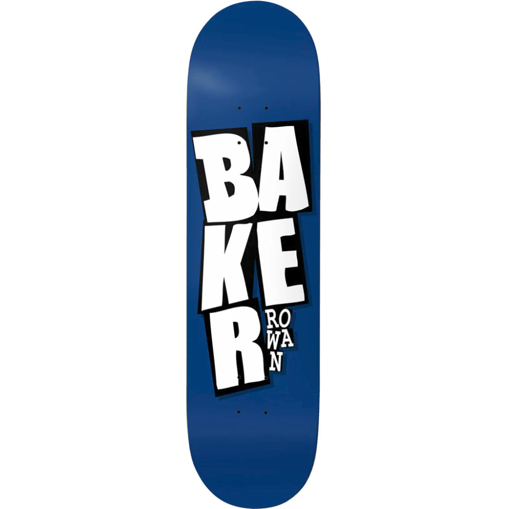 Baker RZ Stacked Blue B2 8.25 - Skateboard Deck