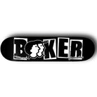 Baker X Mehrathon Black White Skate Deck Collab Side View