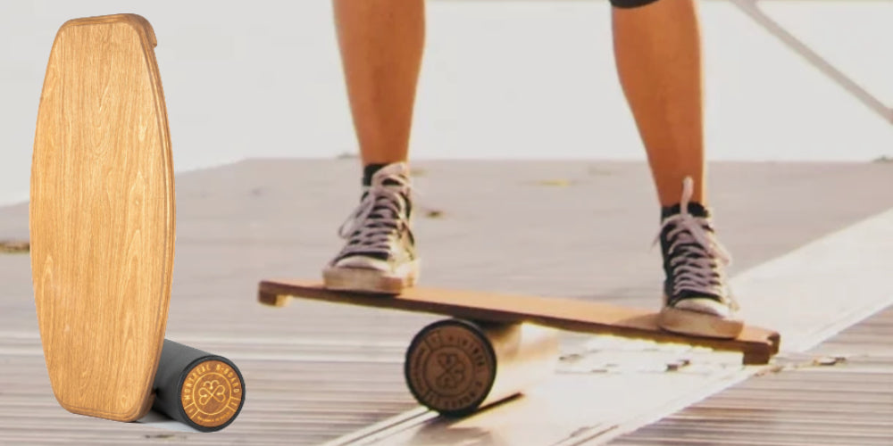 Montreal Balance Board is a Quebec based company that use recycle wood to create by hand those perfect Bboard! Enhance your yoga stances, help your skateboard or snowboard skills with that perfect tool! Balance is gold.