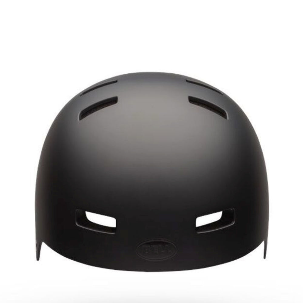 Bell Youth Span Matte Black Certified Helmet Front Logo