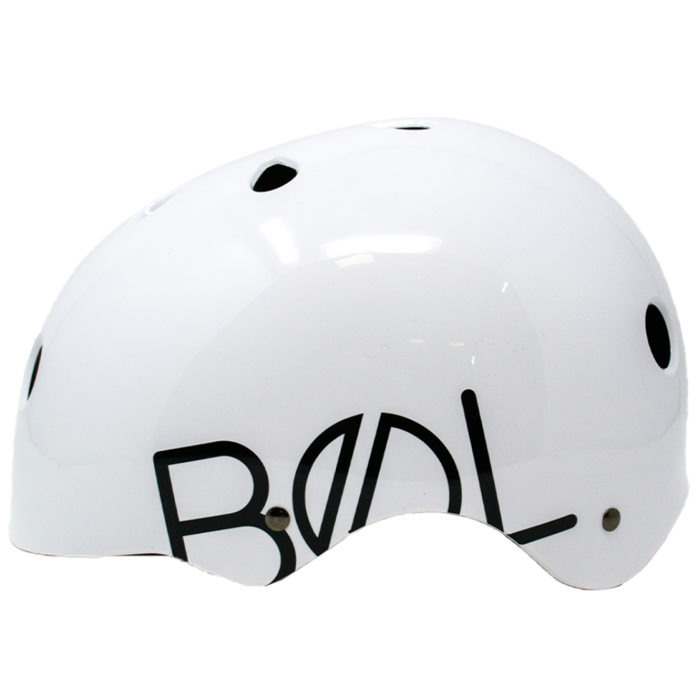 Bol Gloss White Helmet - Main Image
