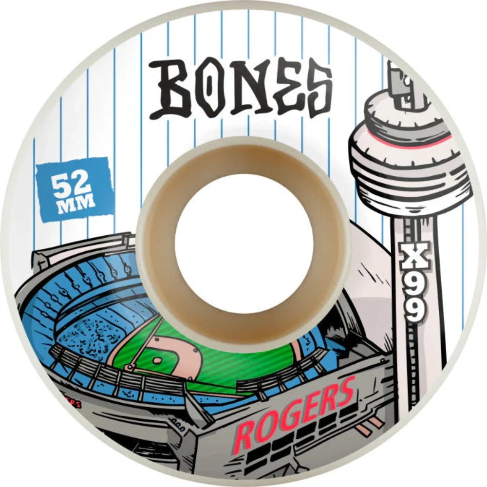 Bones X-Formula Rogers Centre V1 Standard X-99a 52mm - Skateboard Wheels