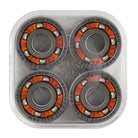 Bronson Raw Joslin 6-Ball Pro Skateboard Bearings Bottom of the box