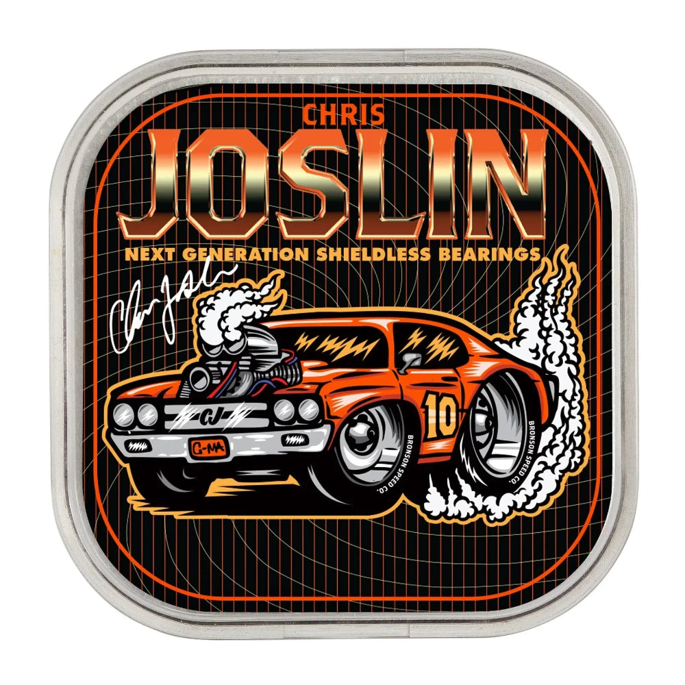 Bronson Raw Joslin 6-Ball Pro Skateboard Bearings Cover of the box