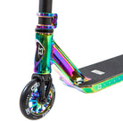 Core CG1 Complete Stunt Scooter Neo Chrome Neck Close Up