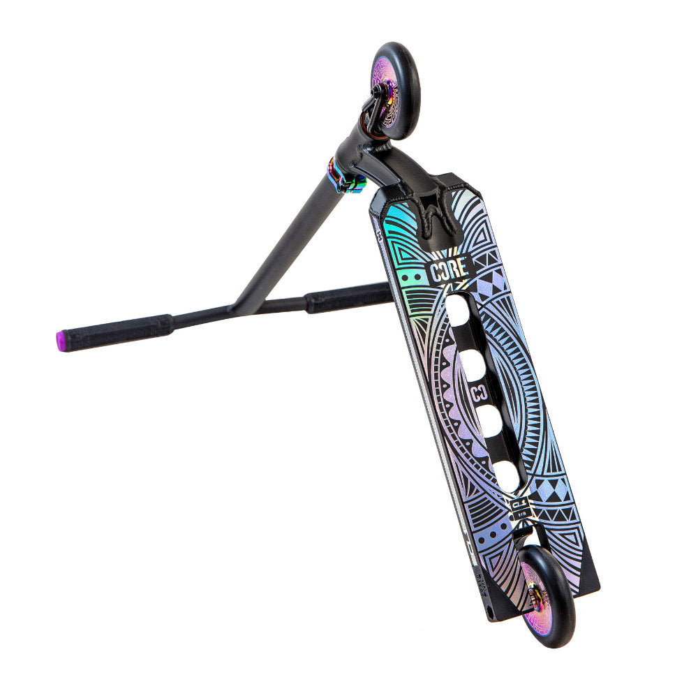 Core CL1 Complete Stunt Scooter Black Neo Le Pyramid View