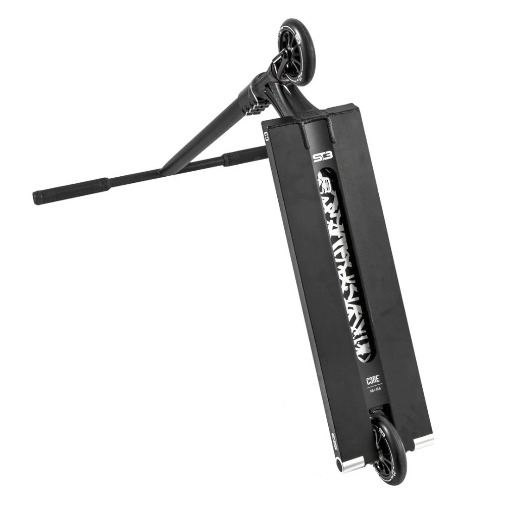 Core ST3 Complete Freestyle Street Scooter Black Pyramid Bottom View