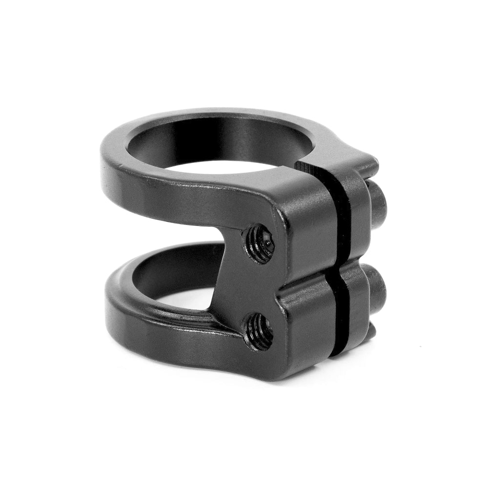 Core Venom Double Scooter Clamp Black Back View