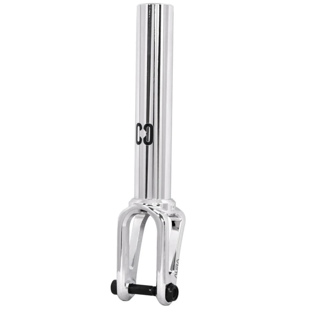 Core Aura SCS/HIC Scooter Fork Chrome Angle View