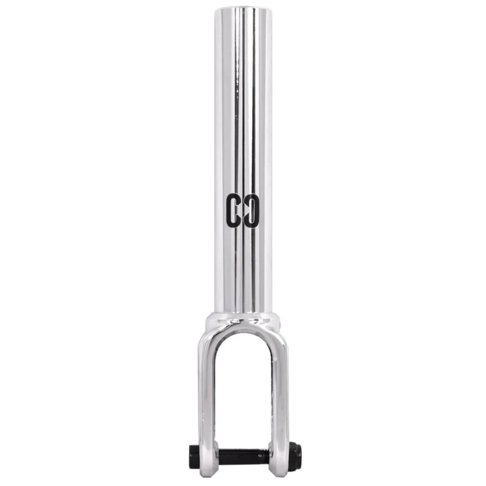 Core Aura SCS/HIC Scooter Fork Chrome Front View