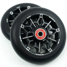 Core Hex Hollow 110mm Scooter Wheels Black Pair