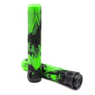 Core Pro 170mm Soft Handlebar Grips Black Green Swirl