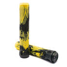 Core Pro 170mm Soft Handlebar Grips Black Yellow Swirl