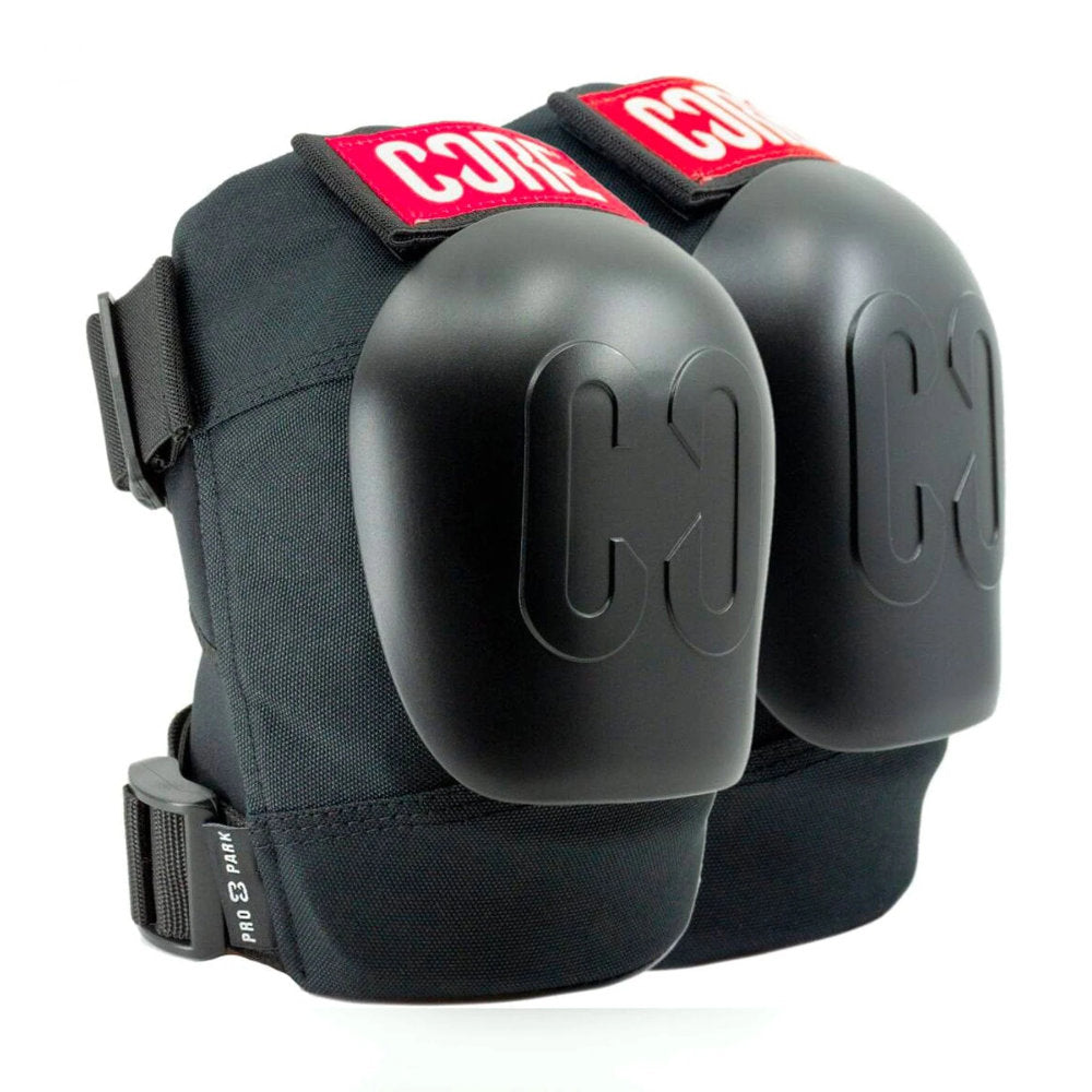 Core Pro Park Knee Pads Black Pair
