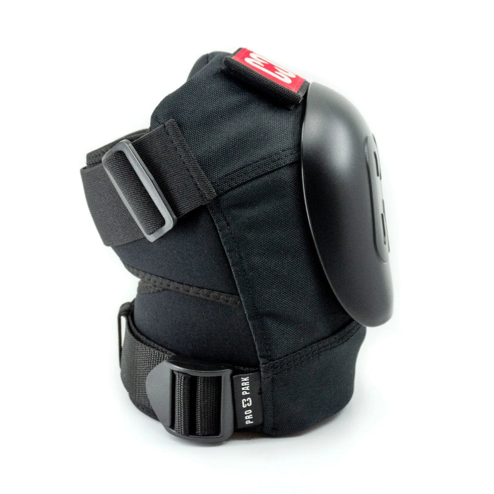 Core Pro Park Knee Pads Black Side View
