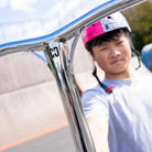 Core SL2 Aluminium Scooter Bars Chrome Lifestyle