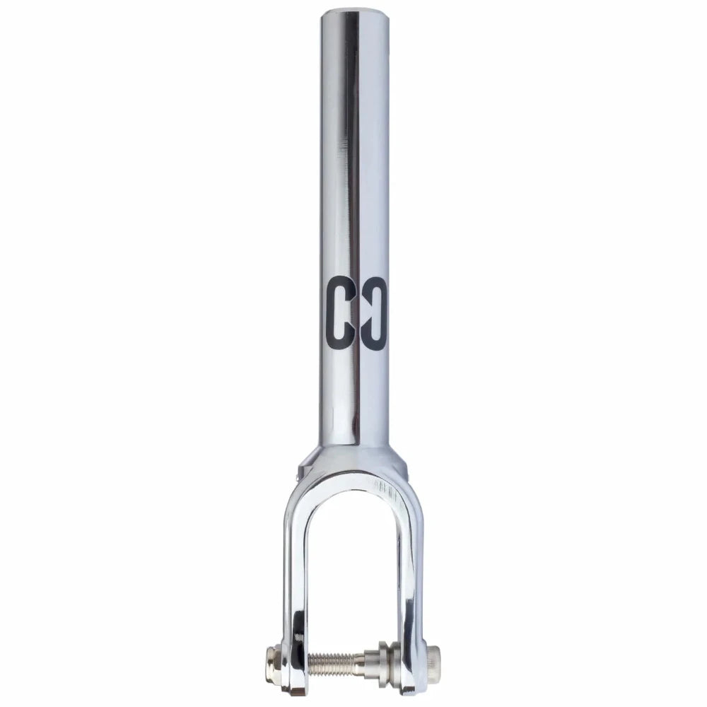 Core SL2 IHC Scooter Fork Chrome Front View
