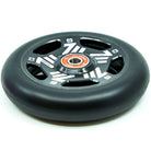 Core Vent Hollow 110mm Scooter Wheels Black Angle View