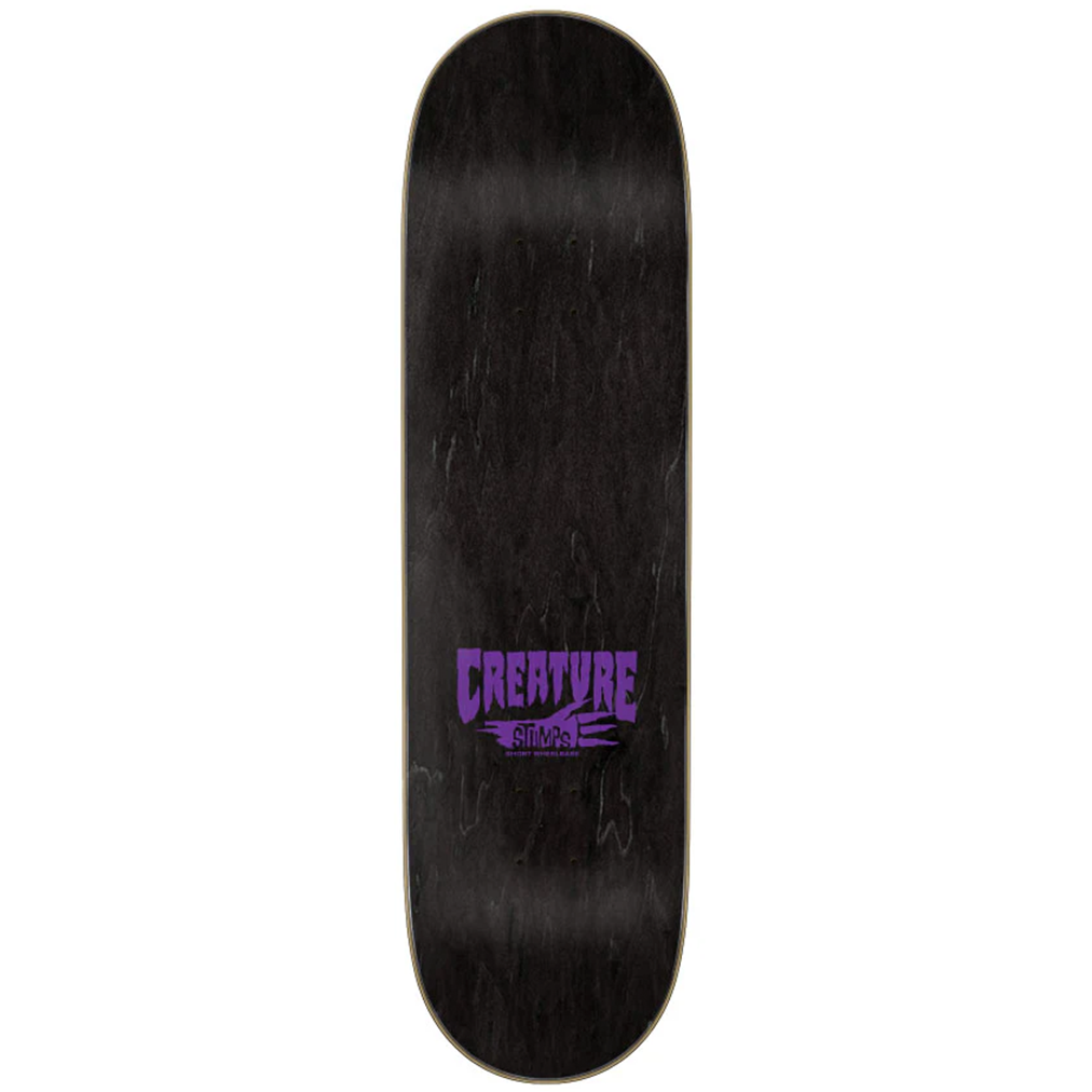 Creature Logo Outline Stumps 8.51 - Skateboard Deck Top