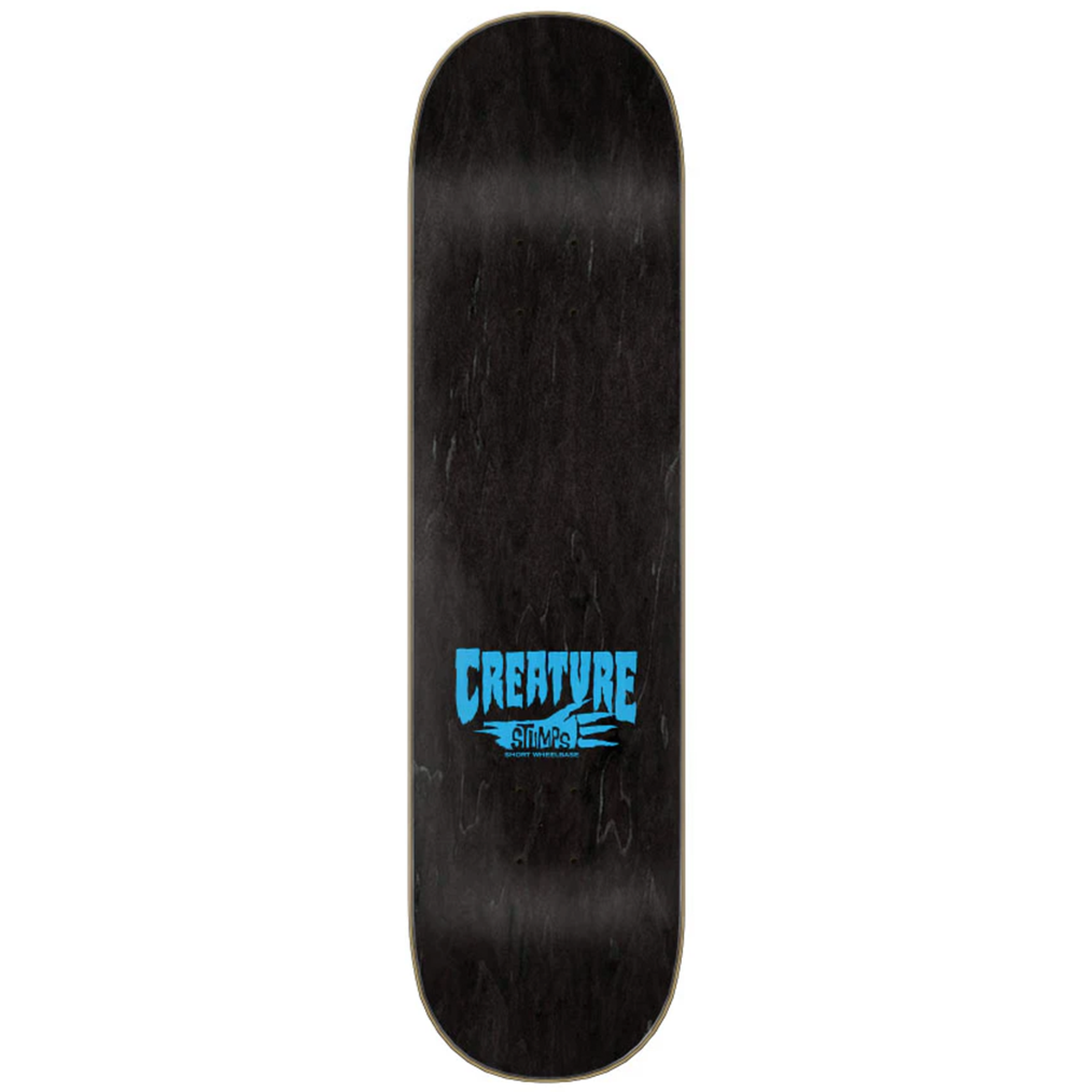 Creature Logo Outline Stumps 8.0 - Skateboard Deck Top