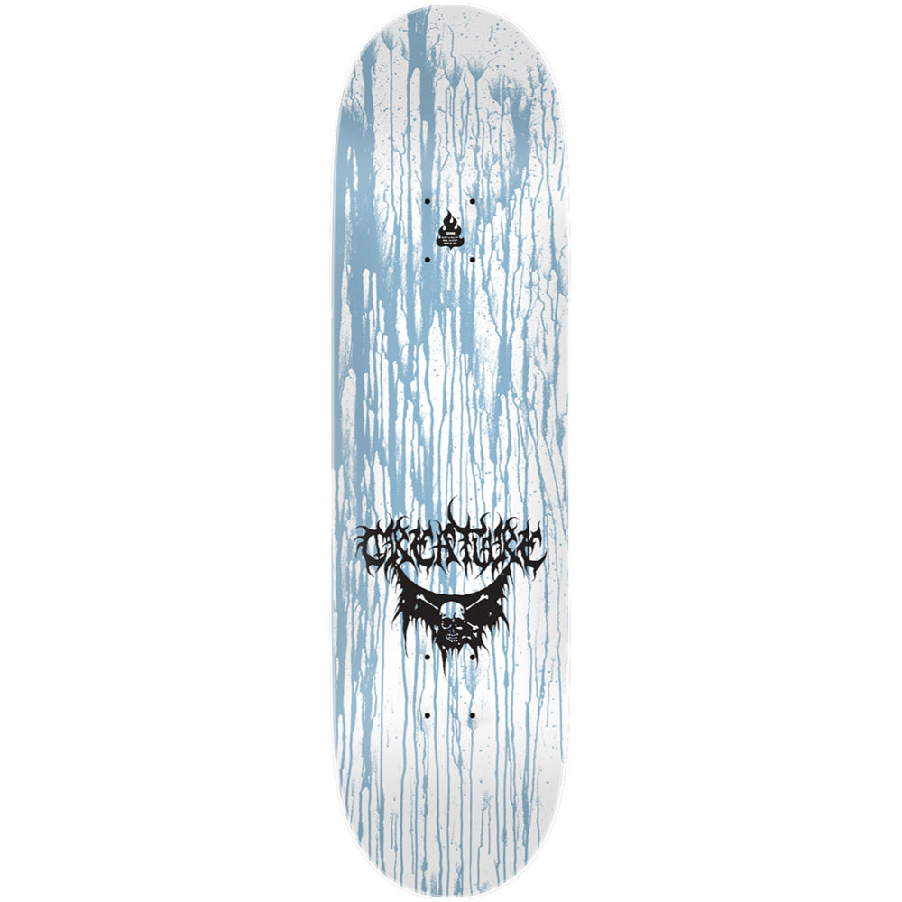 Creature Pro Raffin BLKMTL 8.53 - Skateboard Deck Top Design