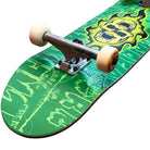 Creature Evil Twins 8.4 Green Custom Skateboard Close Up