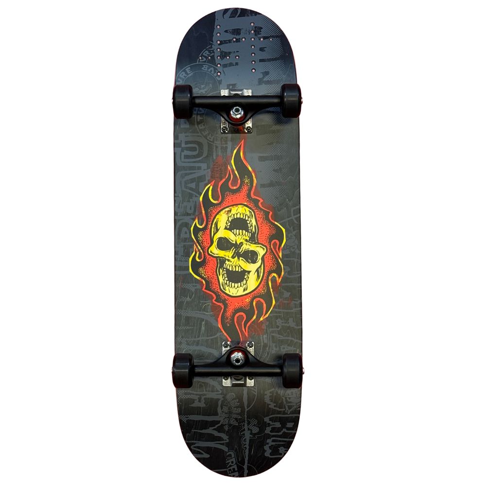 Creature Evil Twins 8.6 Grey Custom Skateboard