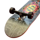 Creature Evil Twins 8.6 Grey Custom Skateboard Close Up