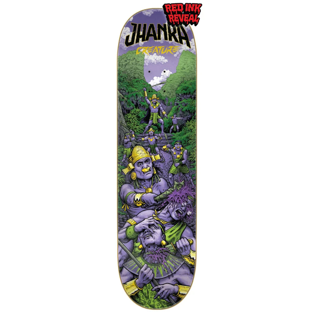 Creature VX Gonzalez Warriors 8.375 - Skateboard Deck Bottom