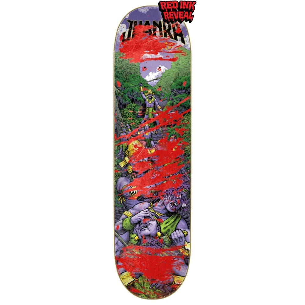 Creature VX Gonzalez Warriors 8.375 - Skateboard Deck Bottom Design Scratched
