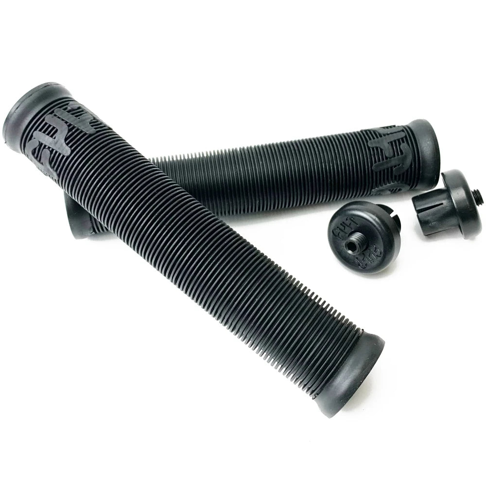 Cult Crew Grips Black With PC Bar Ends